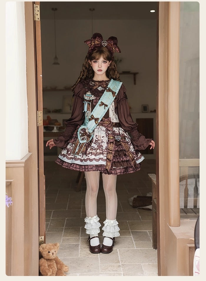 【受注予約~10/8】Chocolate Bear アクセサリー【Alice Girl】