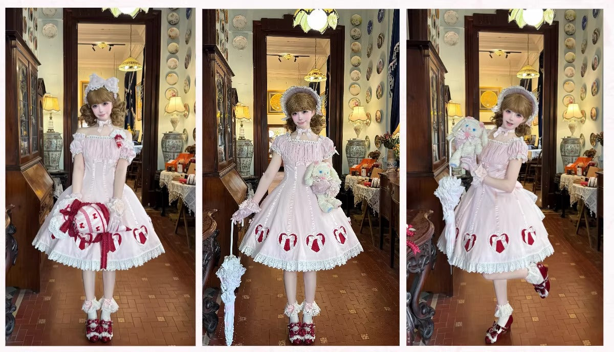 【受注予約~3/12】Lilith's Afternoon Tea ワンピース【小能熊】