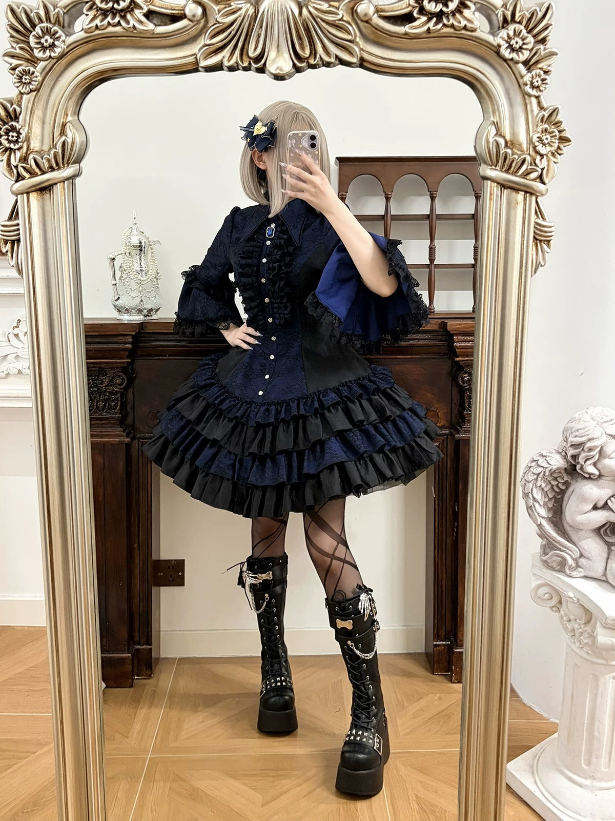 【受注予約~8/6】Revival ワンピース(姫袖)【Little Dipper】