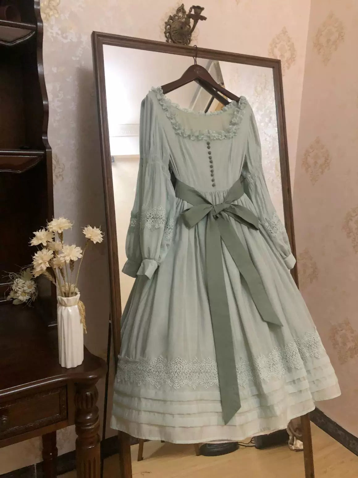 【受注予約~6/25】プロヴァンスの花束 ワンピース【sara bell】