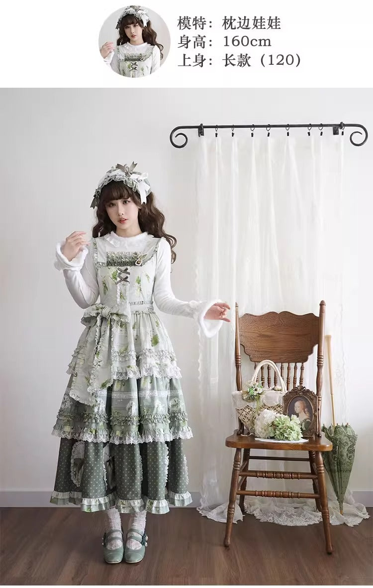 【受注予約~11/20】Pinegrass ジャンパースカート【梅子】