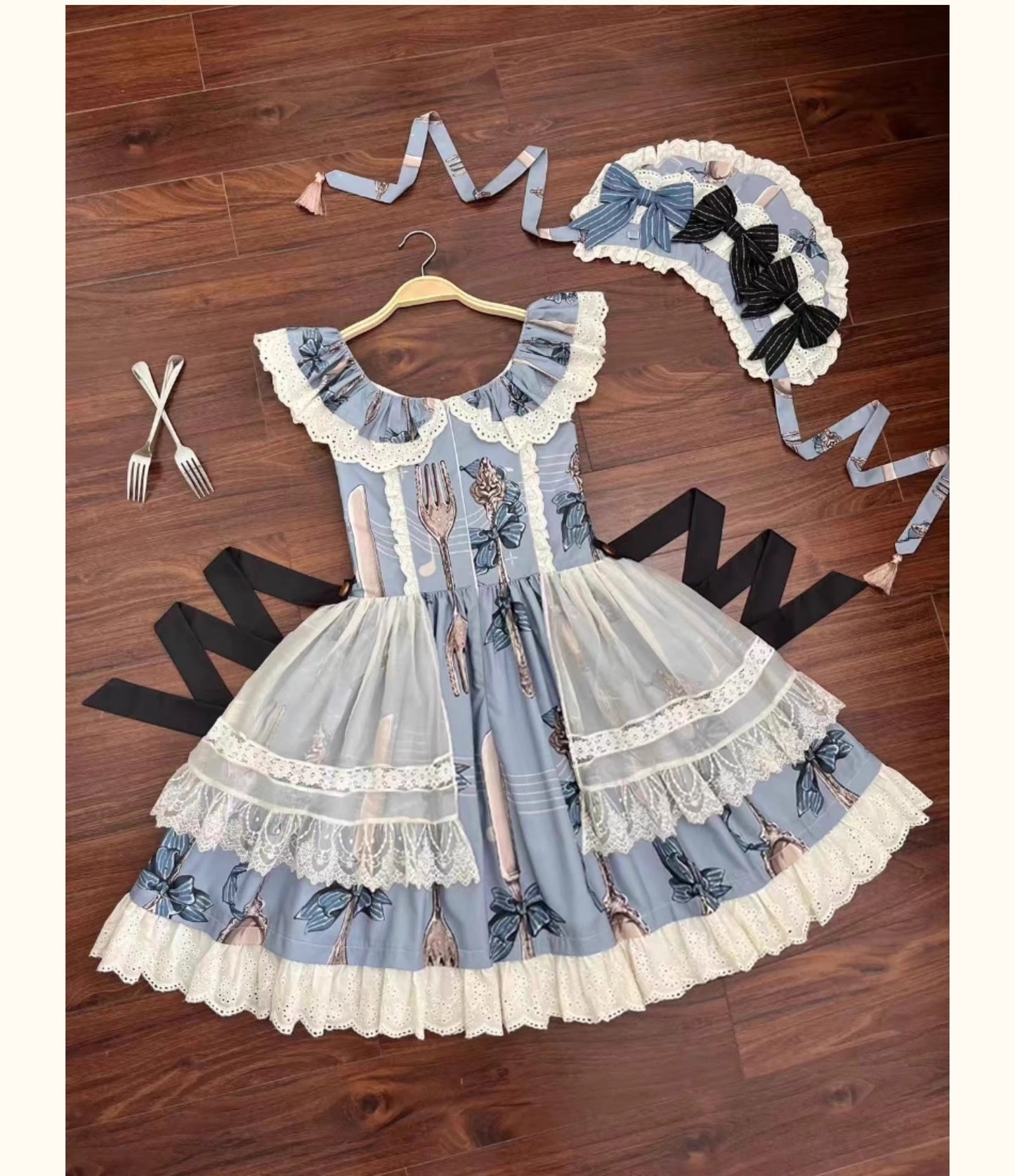 【受注予約~8/28】Witch's Dinner ワンピース・ジャンパースカート【Milu Forest】