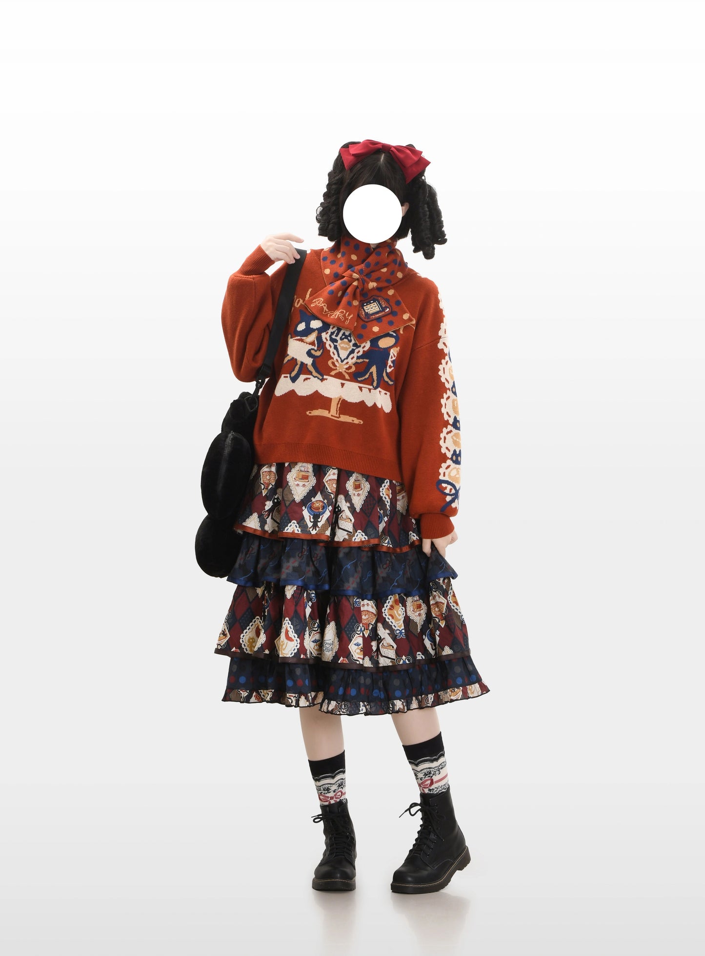 Cat Afternoon Tea ニット・トップス【FrogicStudio】