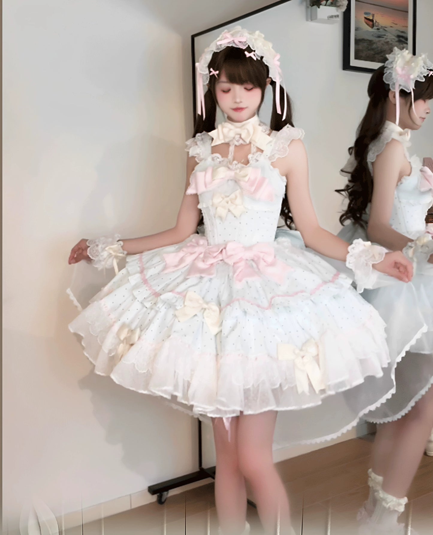 【受注予約~6/16】Marine Pearl ジャンパースカート・フルセット【婕溪鹿】