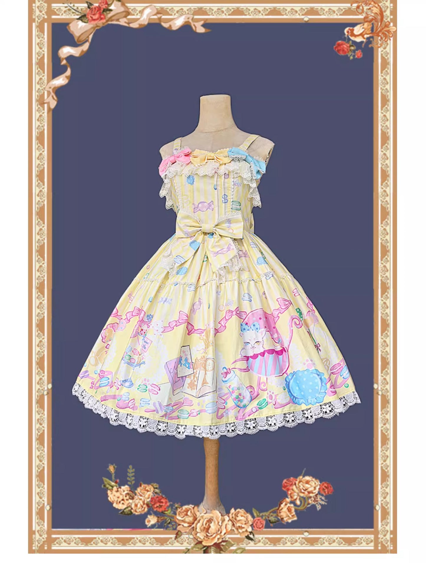 Macarons Dolly House ジャンパースカート(タイプ2)【Infanta】