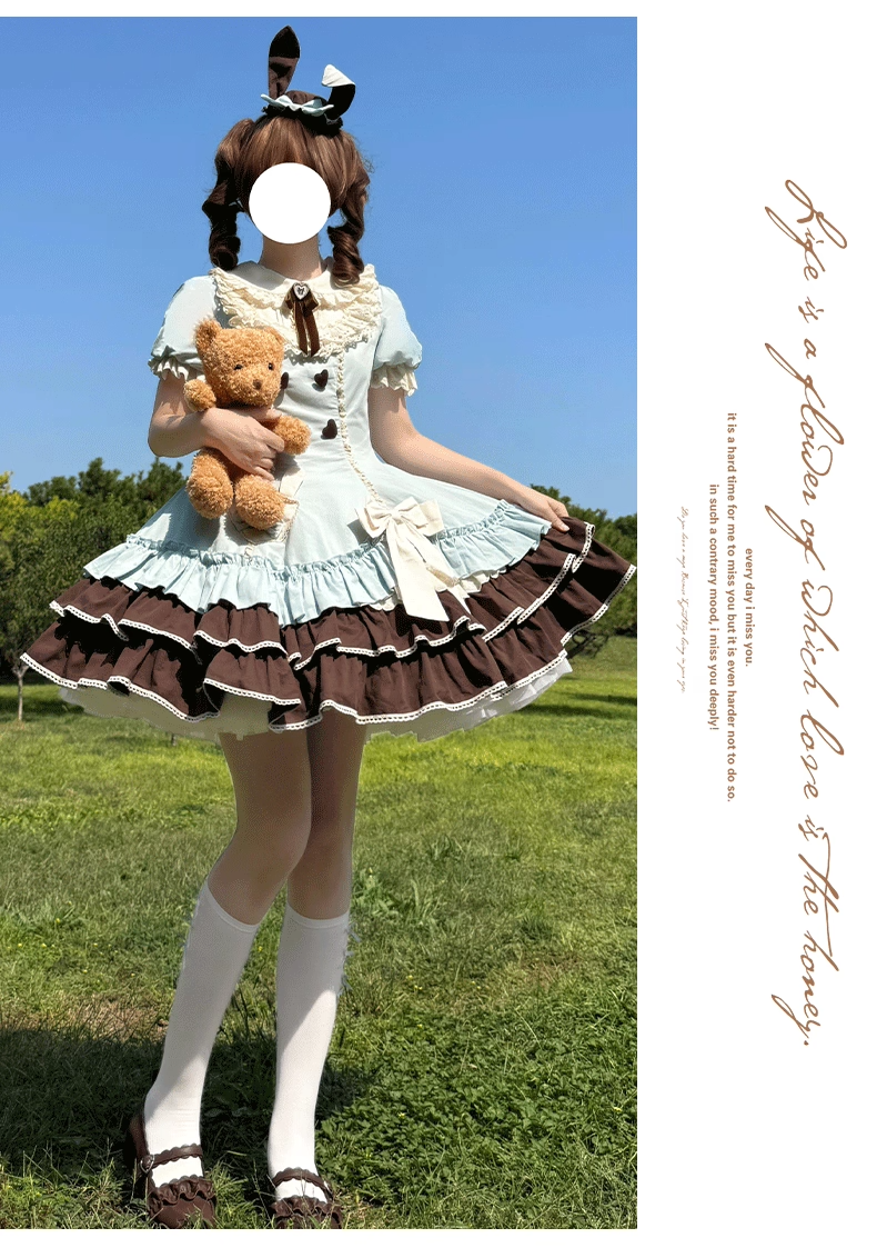 【受注予約~11/19】バターの蕾 ワンピース【織綿園】