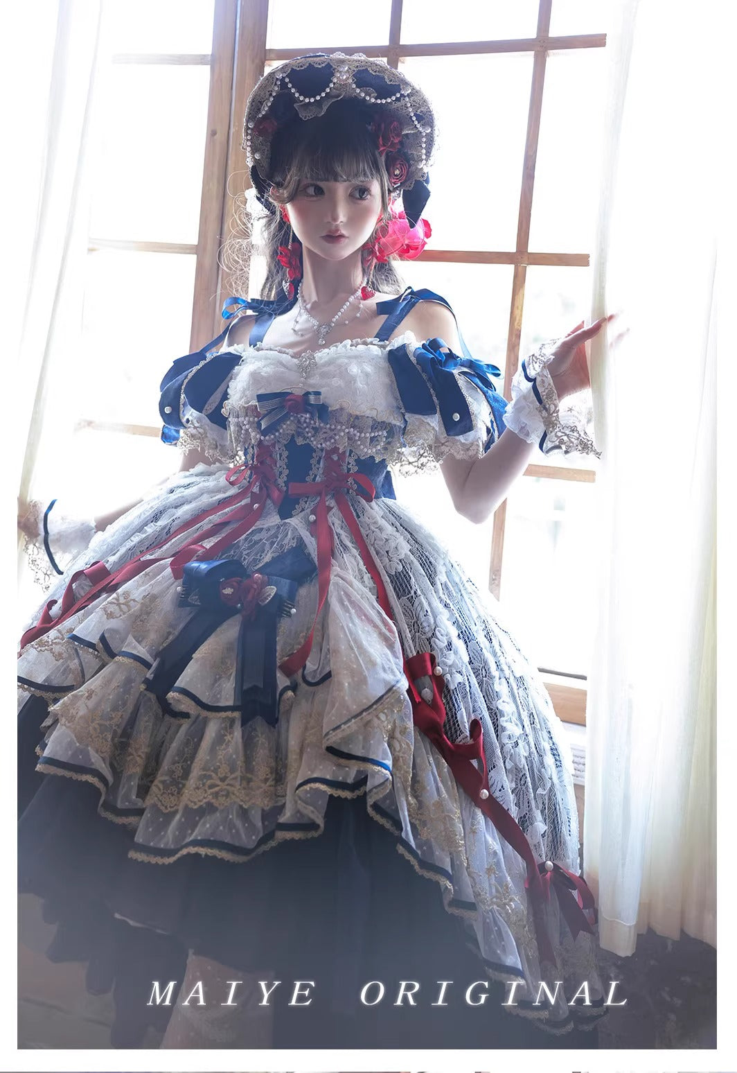 【受注予約~11/20】Diane Rose ワンピース【咩耶】