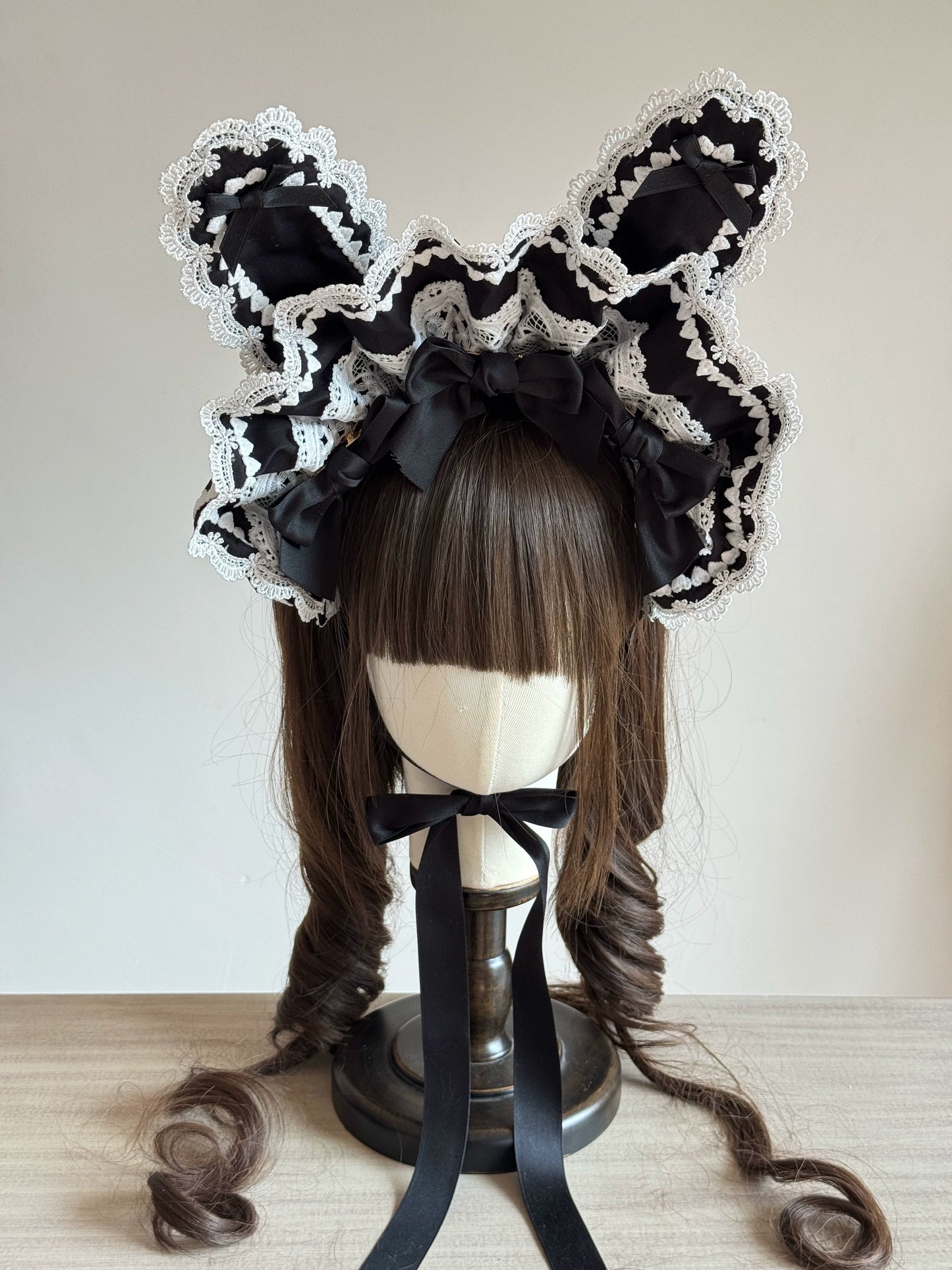 うさ耳ボンネット【妹抖手作工作屋】