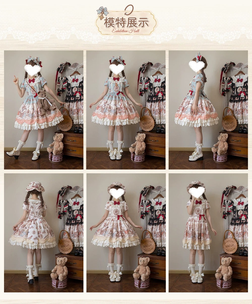 【受注予約~8/4】Teddy Bear Museum ワンピース【First Dream】
