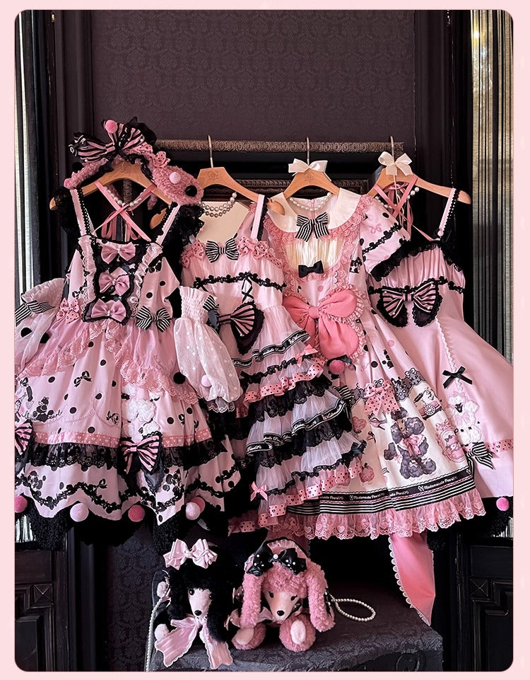 【受注予約~9/8】Chinese Dog ワンピース【花与珍珠匣】