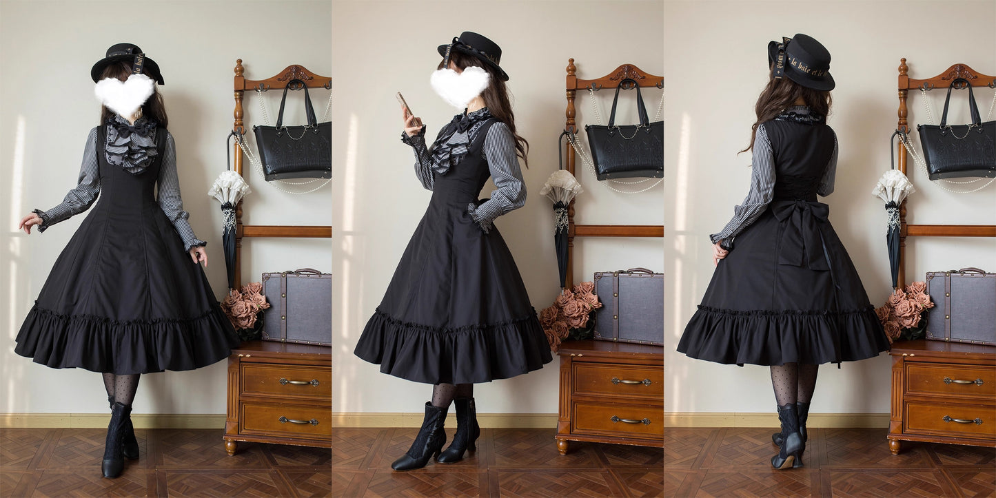 【受注予約~12/4】Black Forest ジャンパースカート【berryandwood】