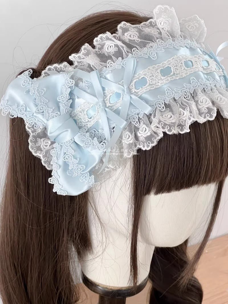 トリプルリボン ヘッドドレス【妹抖手作工作屋】