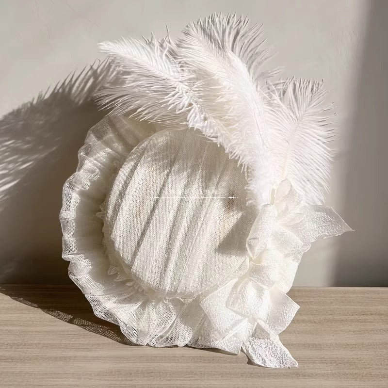 ドットチュールカクテルハット【妹抖手作工作屋】