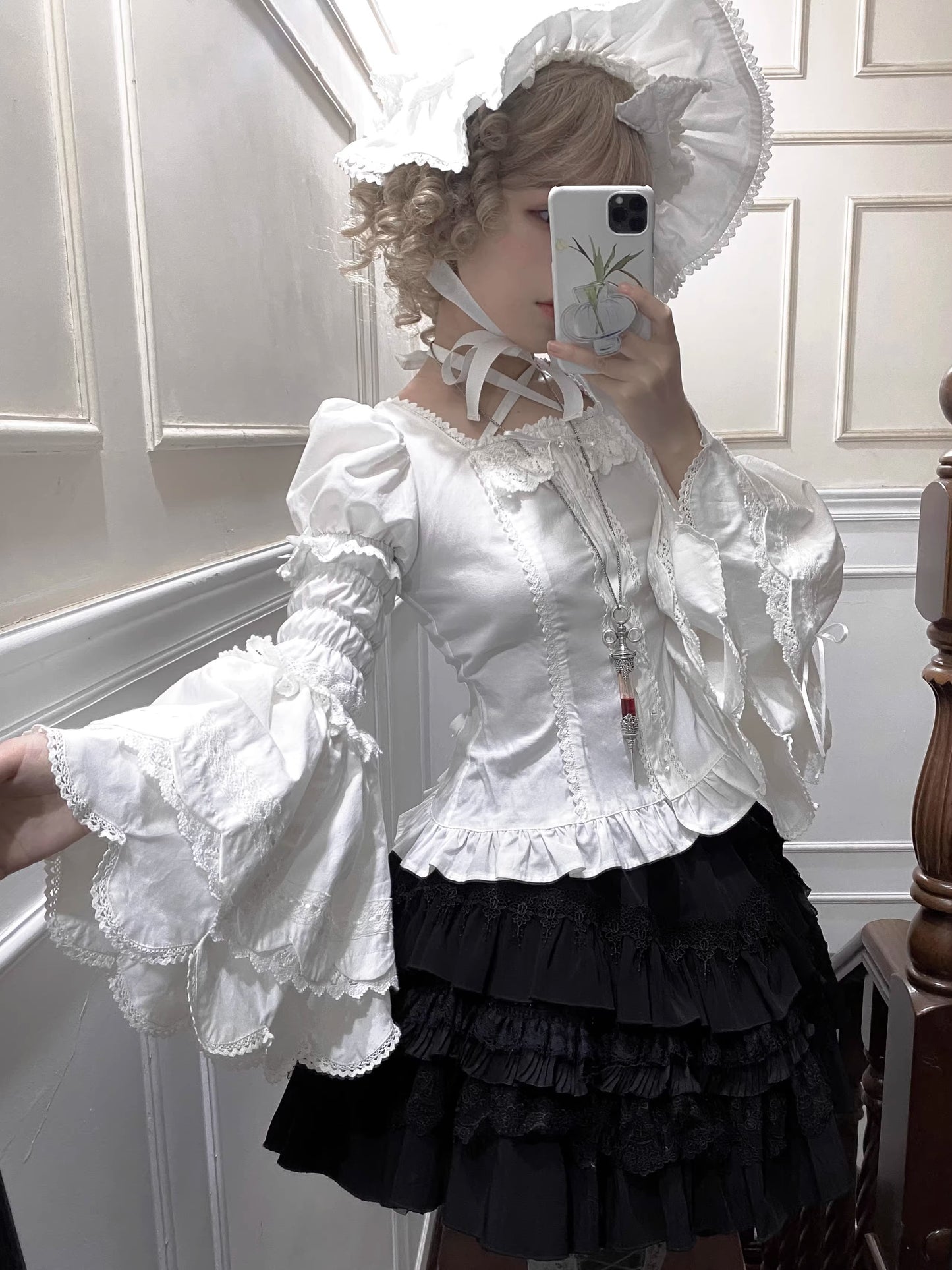 【受注予約~4/23】春日桃姫 ブラウス【Rose and Neverland】
