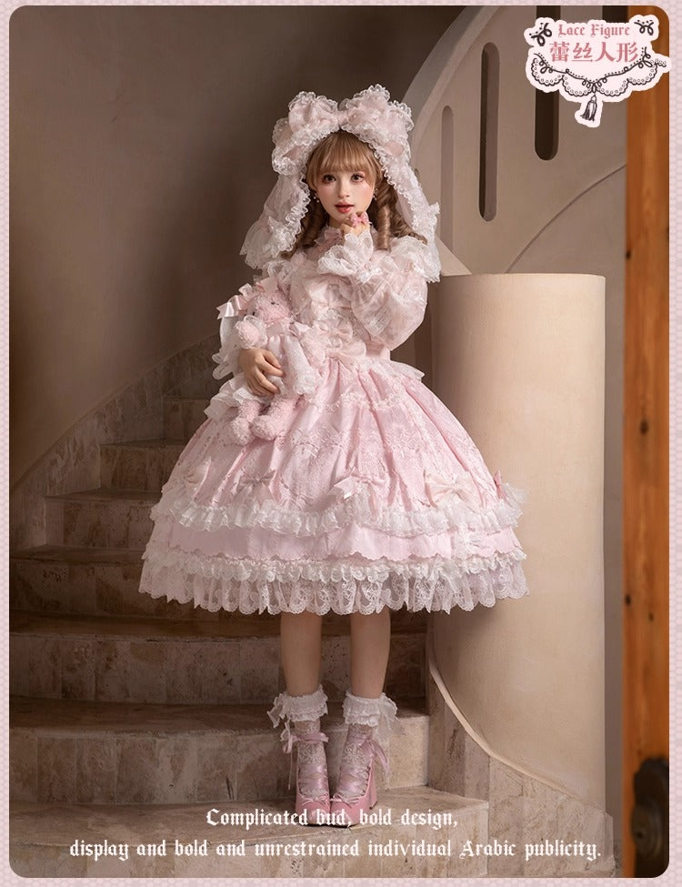 【受注予約~12/23】Race Doll ジャンパースカート(タイプ1)【花与珍珠匣】