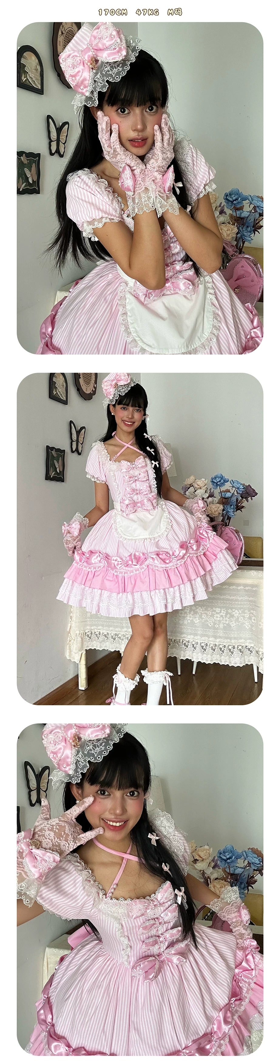 【受注予約~9/13】Stripe Sweetheart フルセット【Sheep Puff】