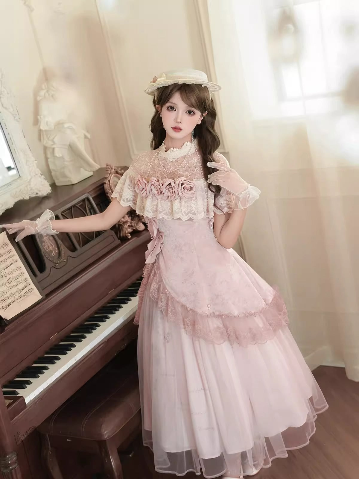 Rose Poems ワンピースセット【未知星辰的来信】