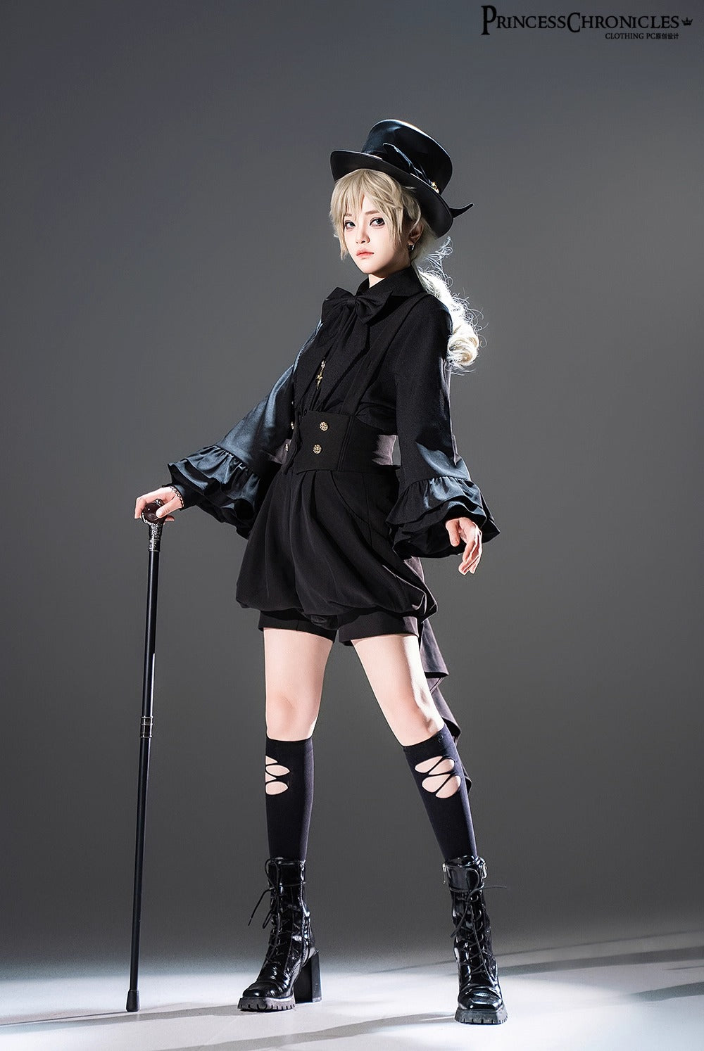 Puppet ブラウス(ブラック)【princess Chronicles】