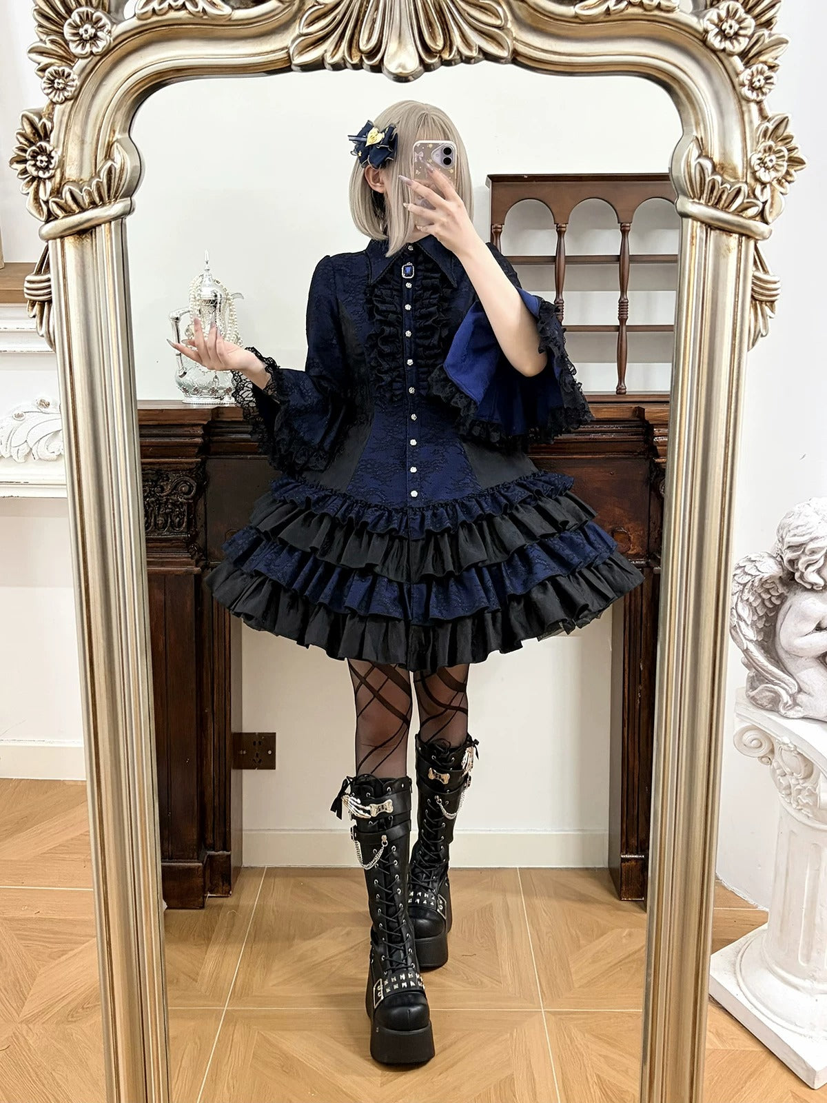 【受注予約~8/6】Revival ワンピース(姫袖)【Little Dipper】
