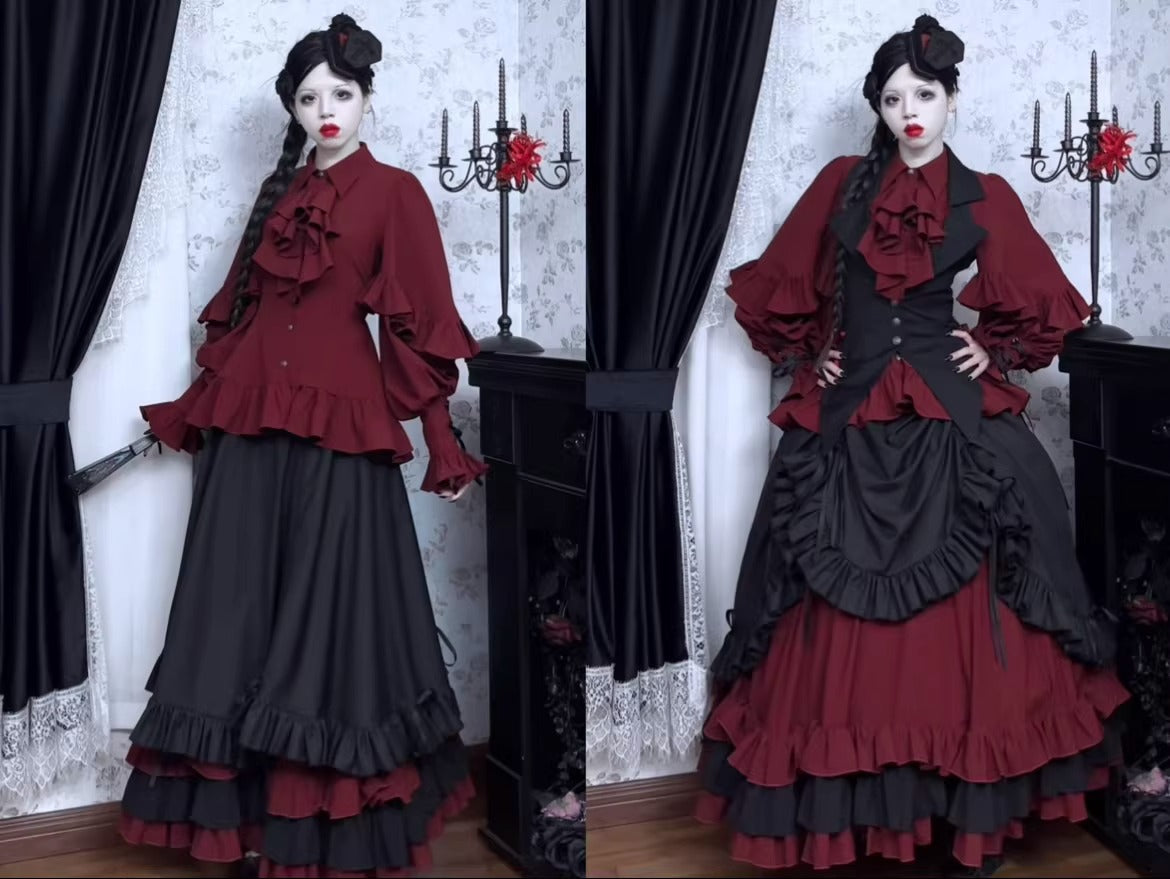 【受注予約~1/25】Duchess Ravenna ブラウス【Evegie】