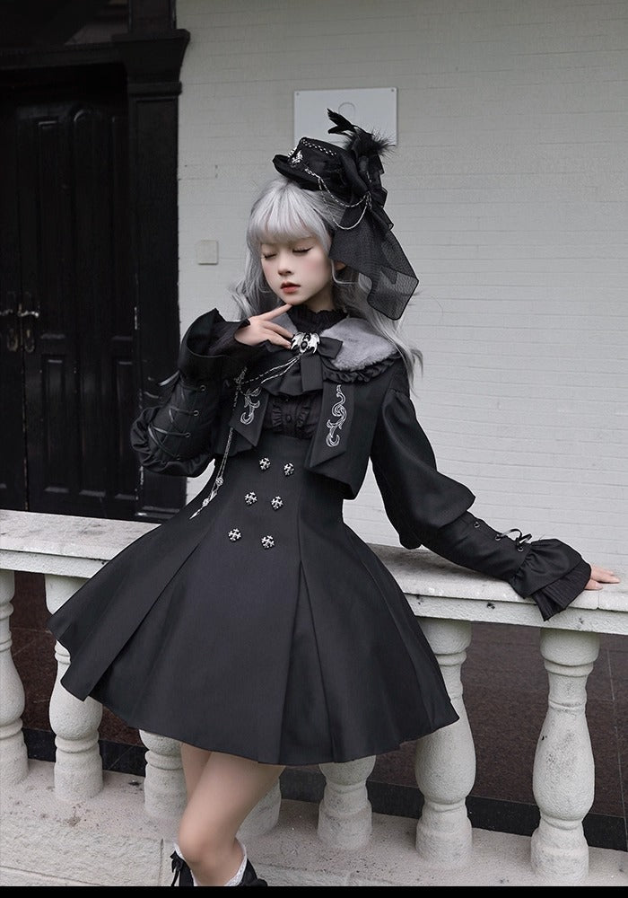 【受注予約~11/6】暗闇執事 ジャケット・マント・ブラウス【Alice Girl】