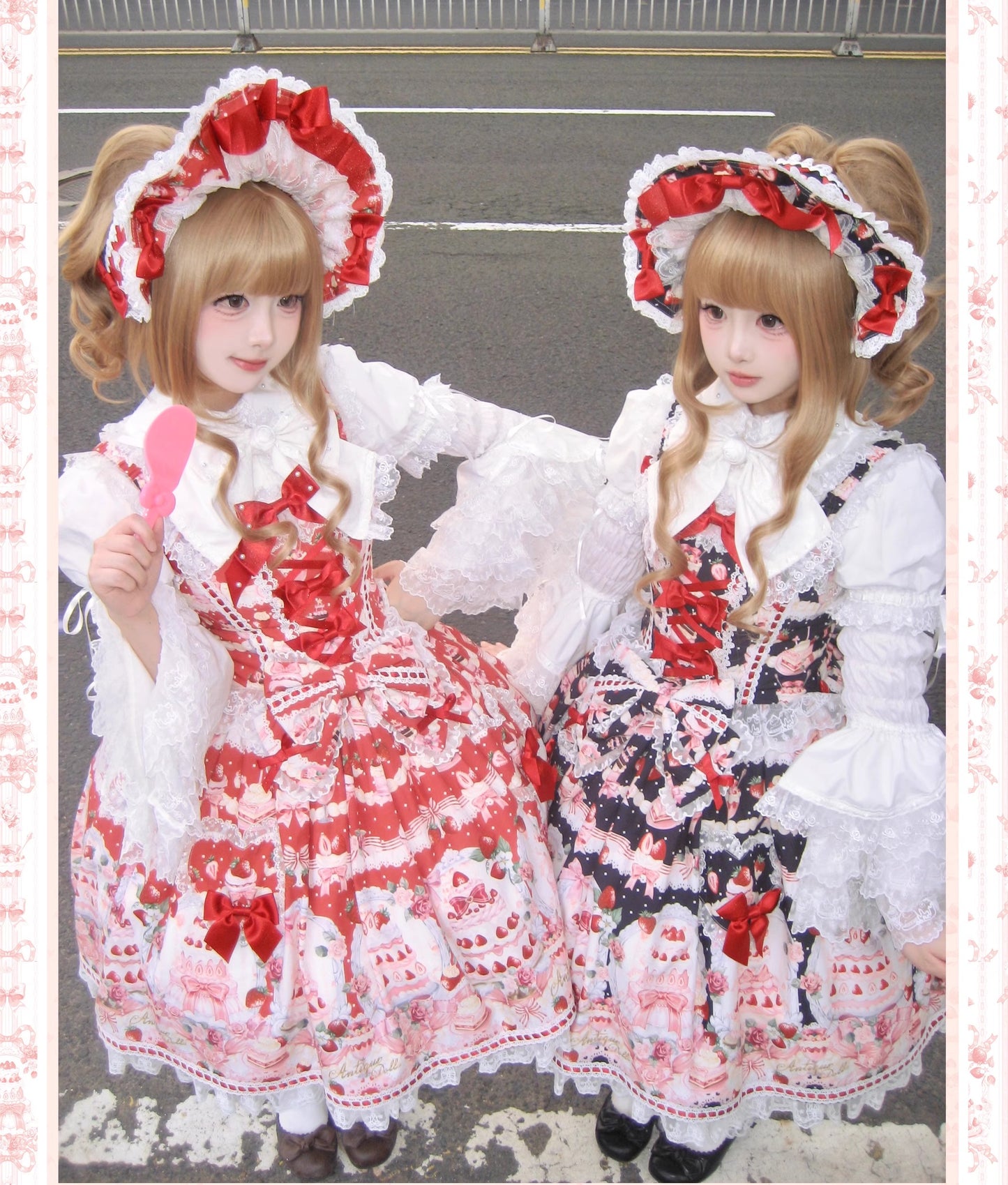 【受注予約~10/15】Strawberry Cake Bouquet 2.0 フルセット【AntiqueDoll】