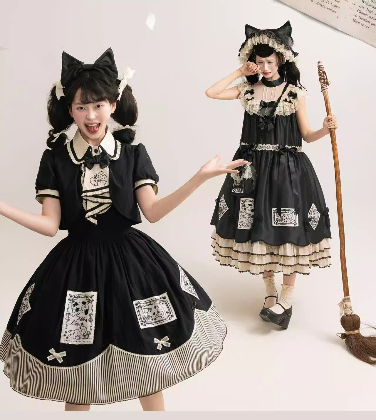 【受注予約~12/3】My Sweet Cat ワンピース【WF】