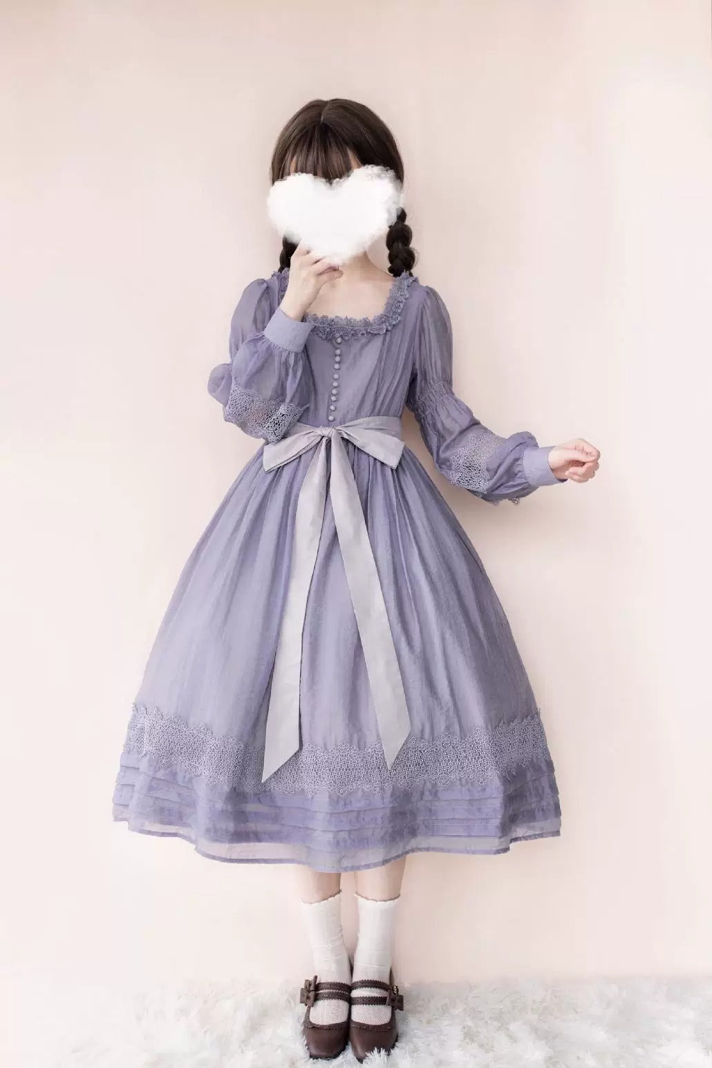【受注予約~6/25】プロヴァンスの花束 ワンピース【sara bell】