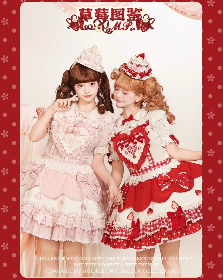 【受注予約~11/18】Strawberry Cake Illustration アクセサリー【花与珍珠匣】