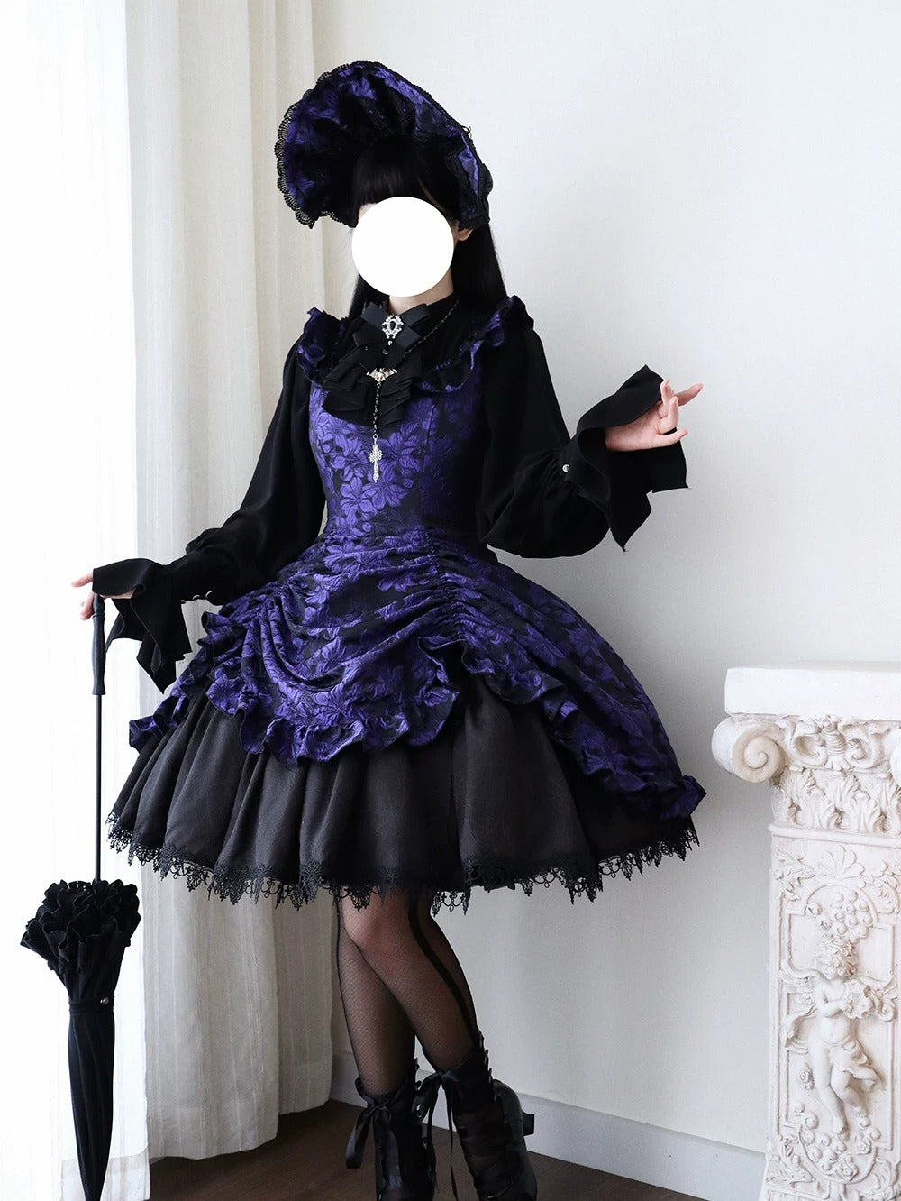 【受注予約~8/27】Midnight Lily ブラウス【Miss Cube】