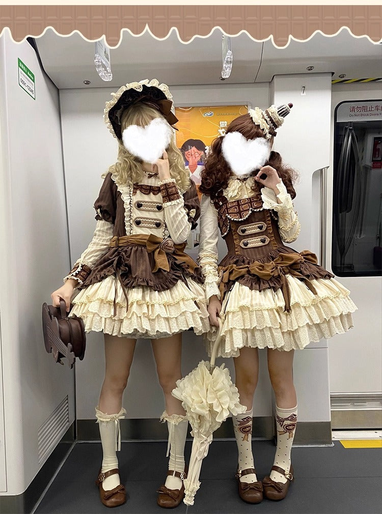 [Pre-orders until October 9th] Hazelnut Cocoa Dress/Jumper Skirt [Doujingo]