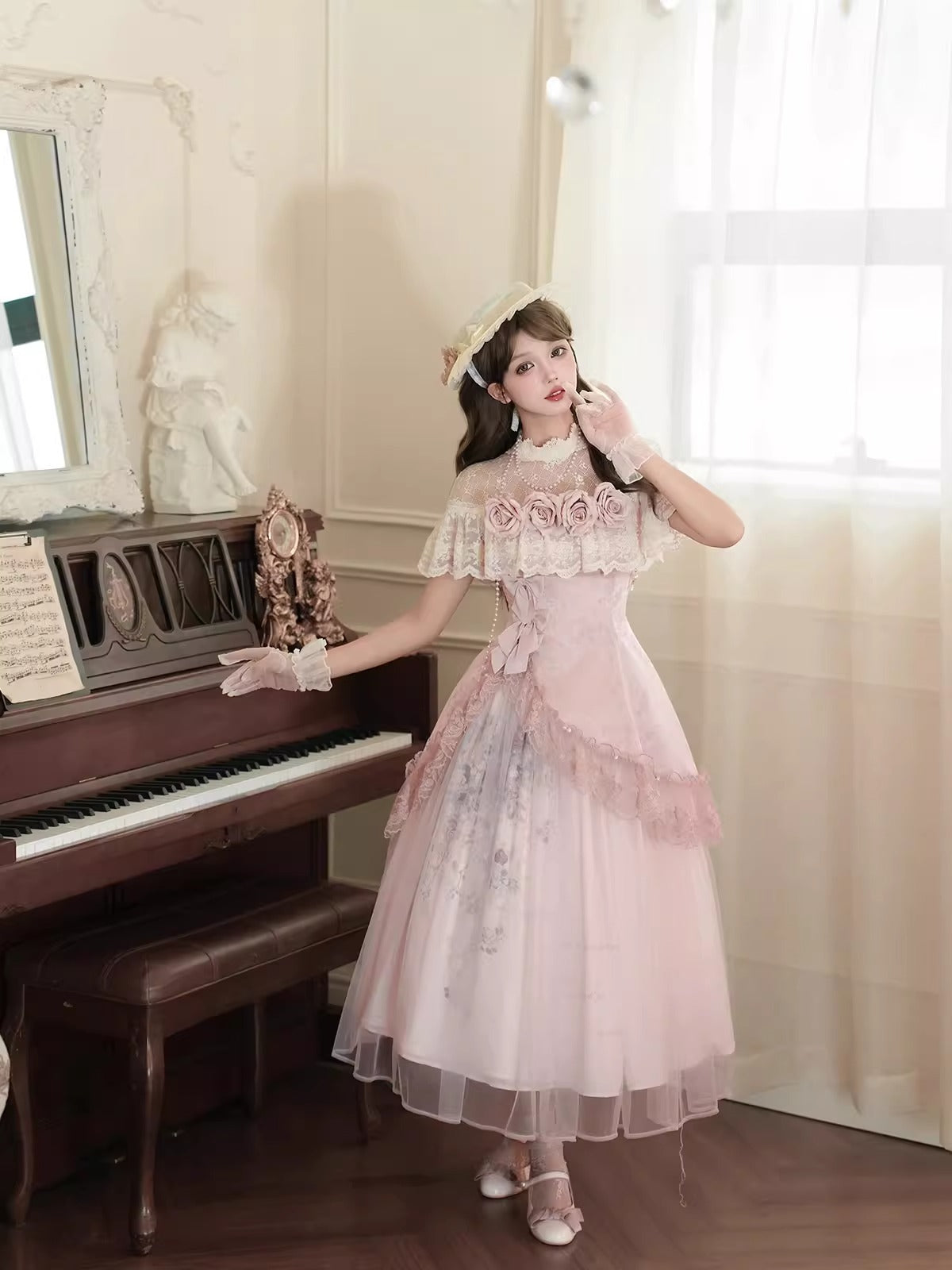 Rose Poems ワンピースセット【未知星辰的来信】