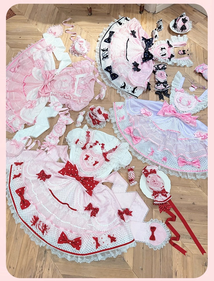 【受注予約~12/8】Candy Wrapper トップス・スカート【花与珍珠匣】