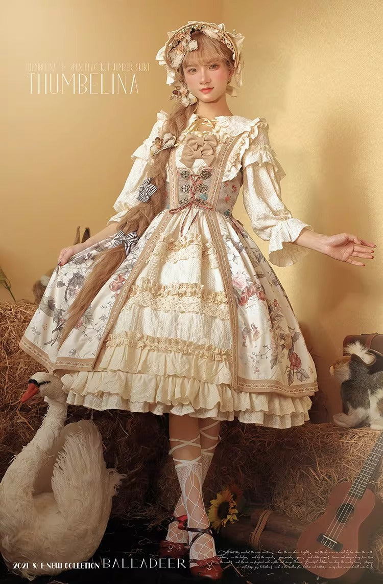 田園少女 ジャンパースカート【Balladeer】