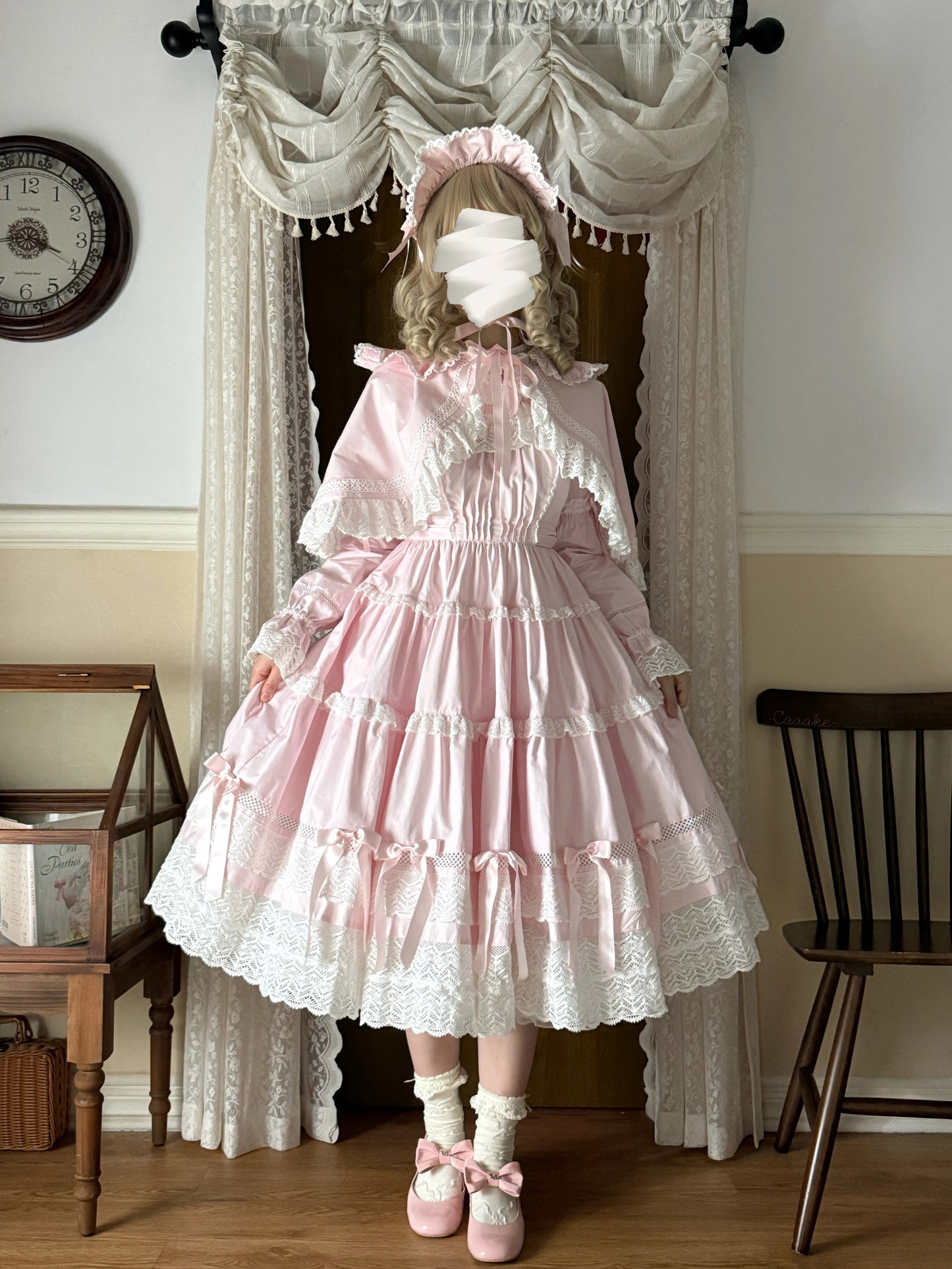 【受注予約~4/16】Edberg Rose ワンピースセット【Rose And Neverland】