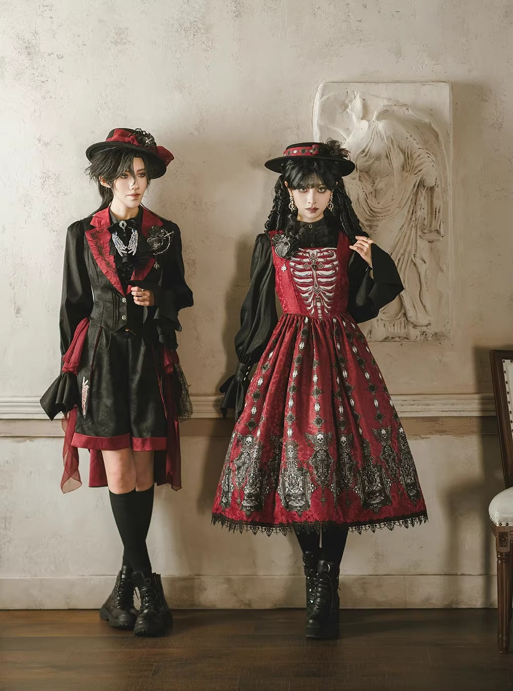 【受注予約~2/24】Returning on a Moonlit Night ジャンパースカート【Miss Point】