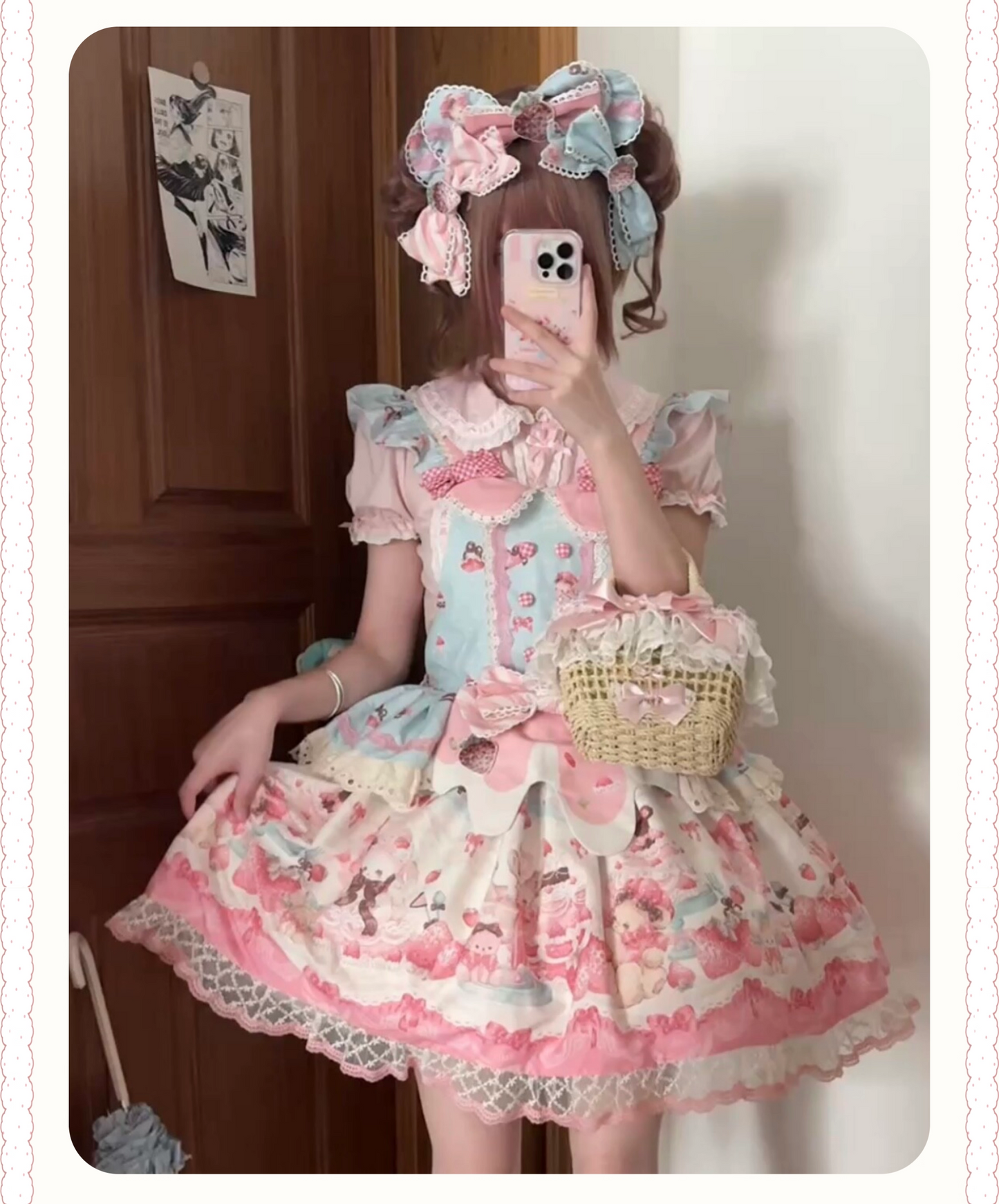 【受注予約~10/14】Sweetheart Berry Jar アクセサリー【芝士咩咩】