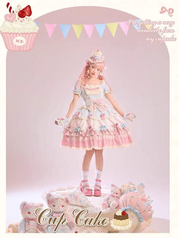 【受注予約~1/26】CupCakes ワンピース【花与珍珠匣】
