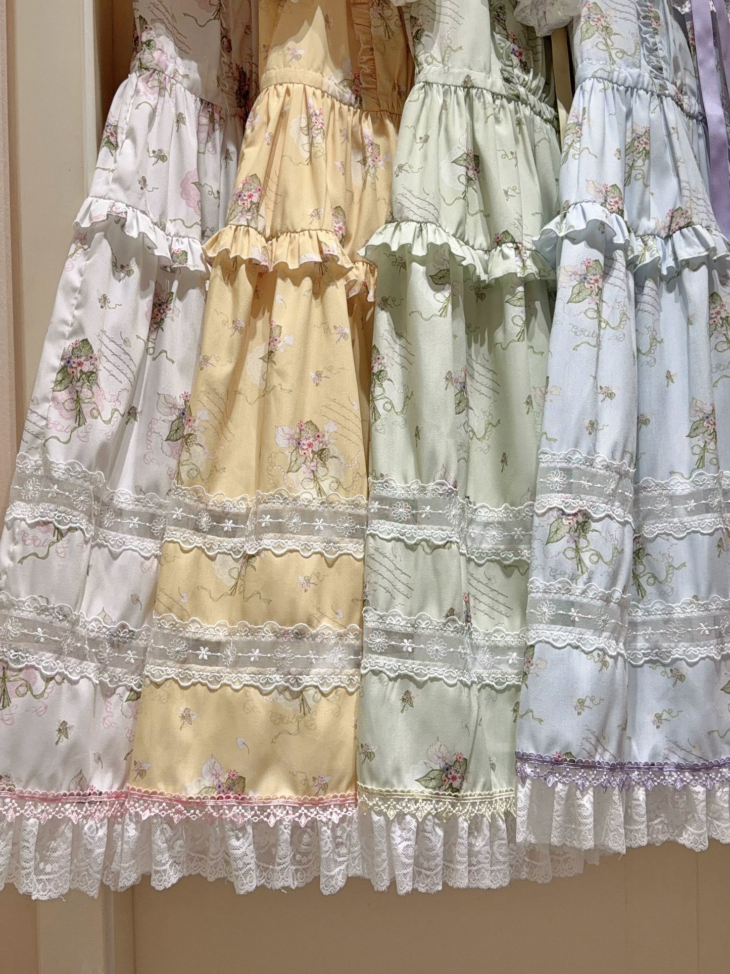 【受注予約~9/8】夏咲の花々 ワンピース【Fairy Doll】
