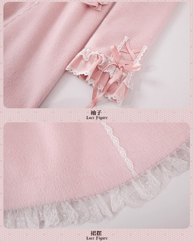 【受注予約~12/23】Race Doll ケープ・コート【花与珍珠匣】