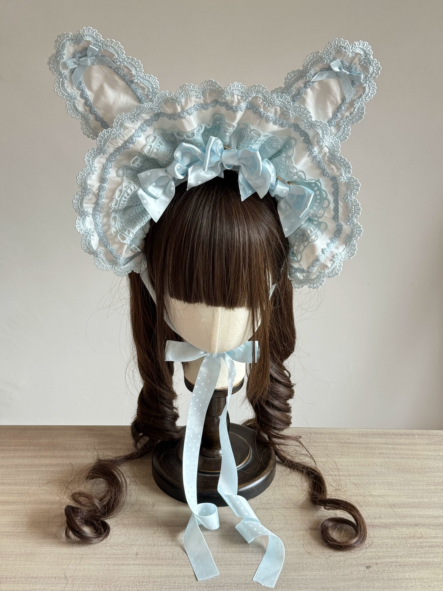 うさ耳ボンネット【妹抖手作工作屋】