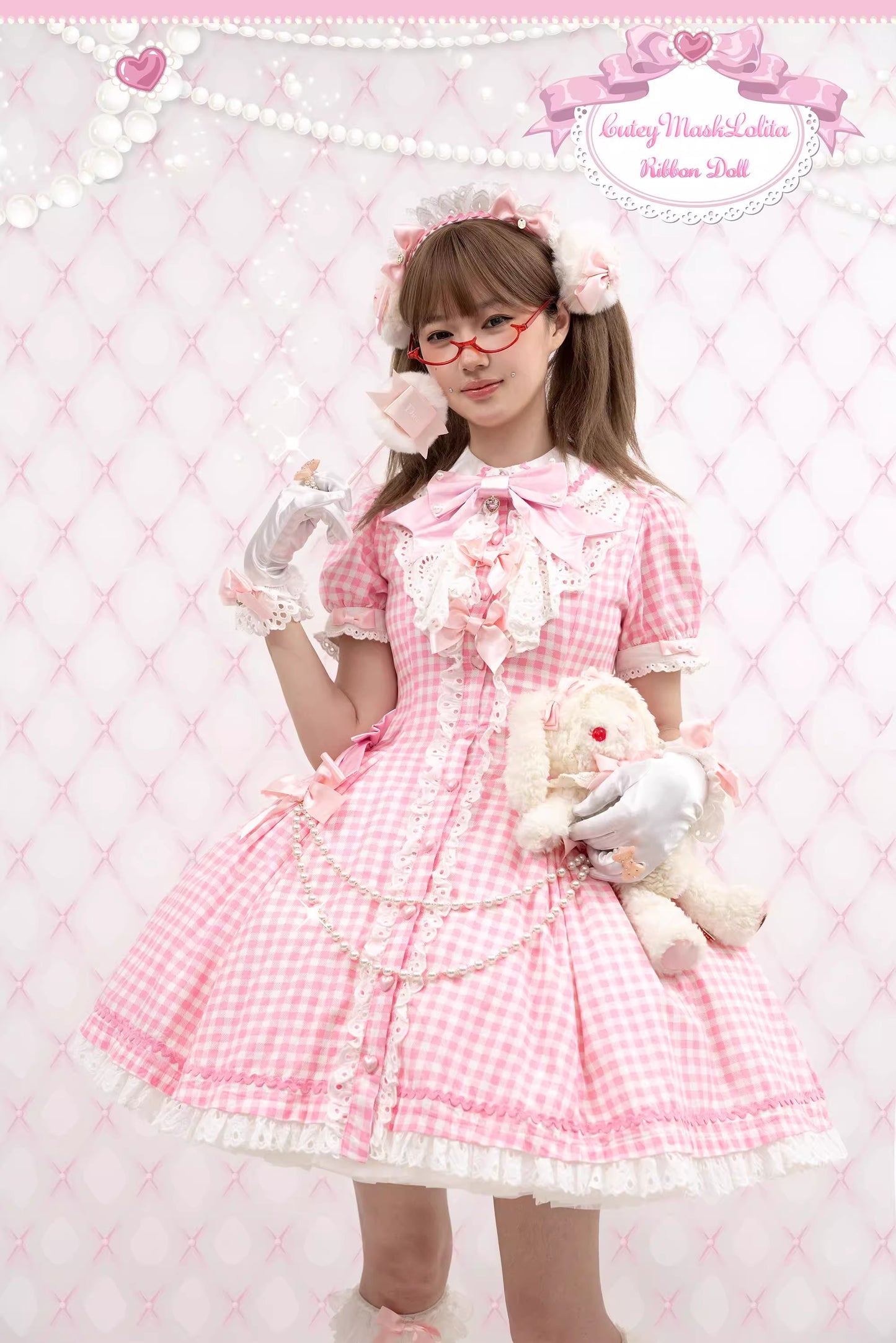 【受注予約~11/20】Ribbondoll アクセサリー【Cutey Mask】