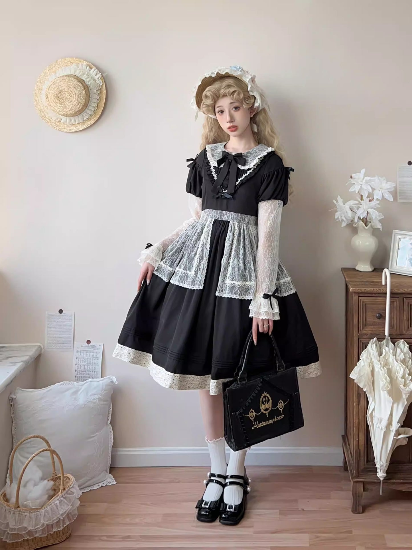 Flower Mist ワンピース【Uncle's Workshop】