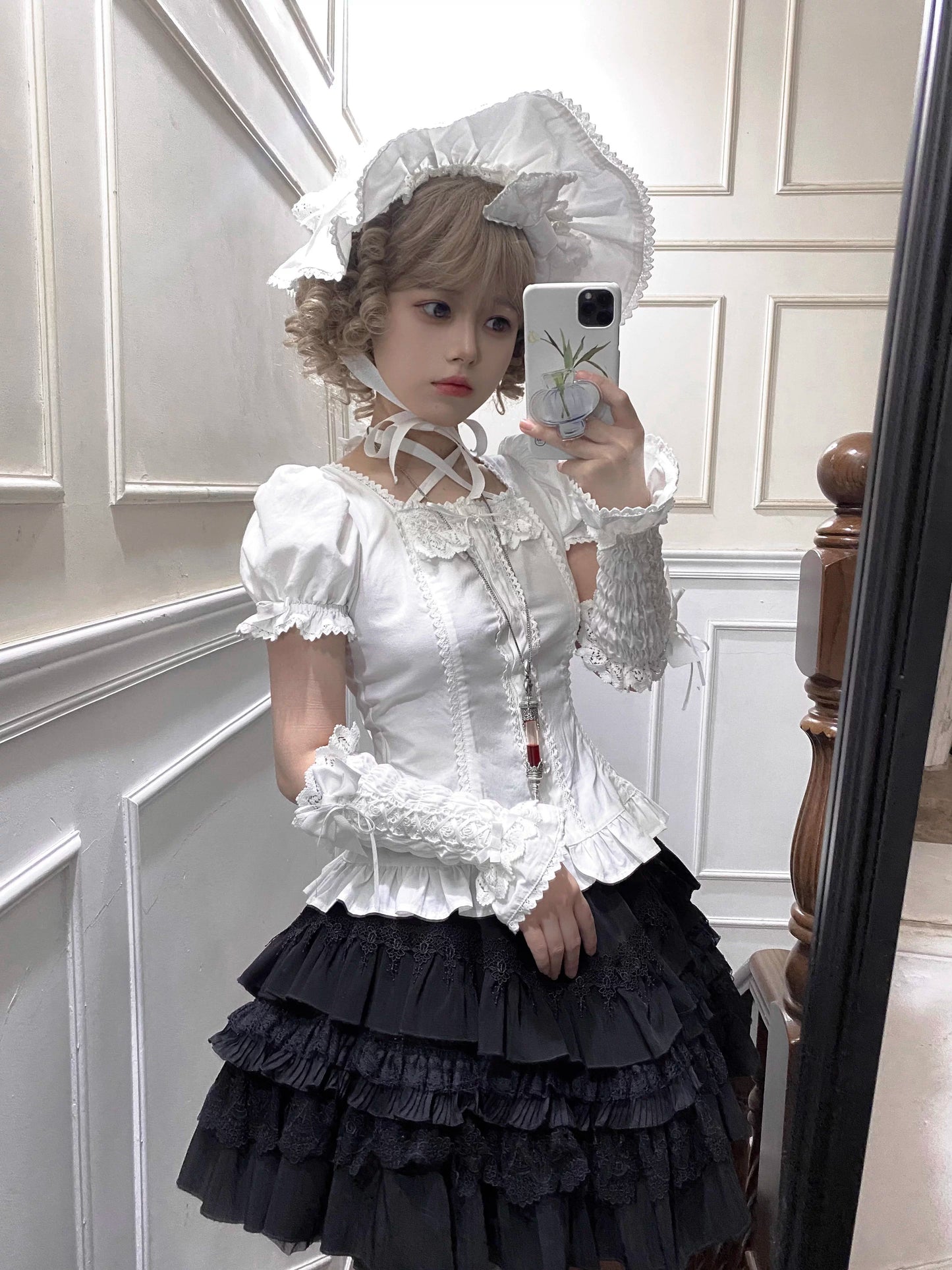 【受注予約~4/23】春日桃姫 ブラウス【Rose and Neverland】