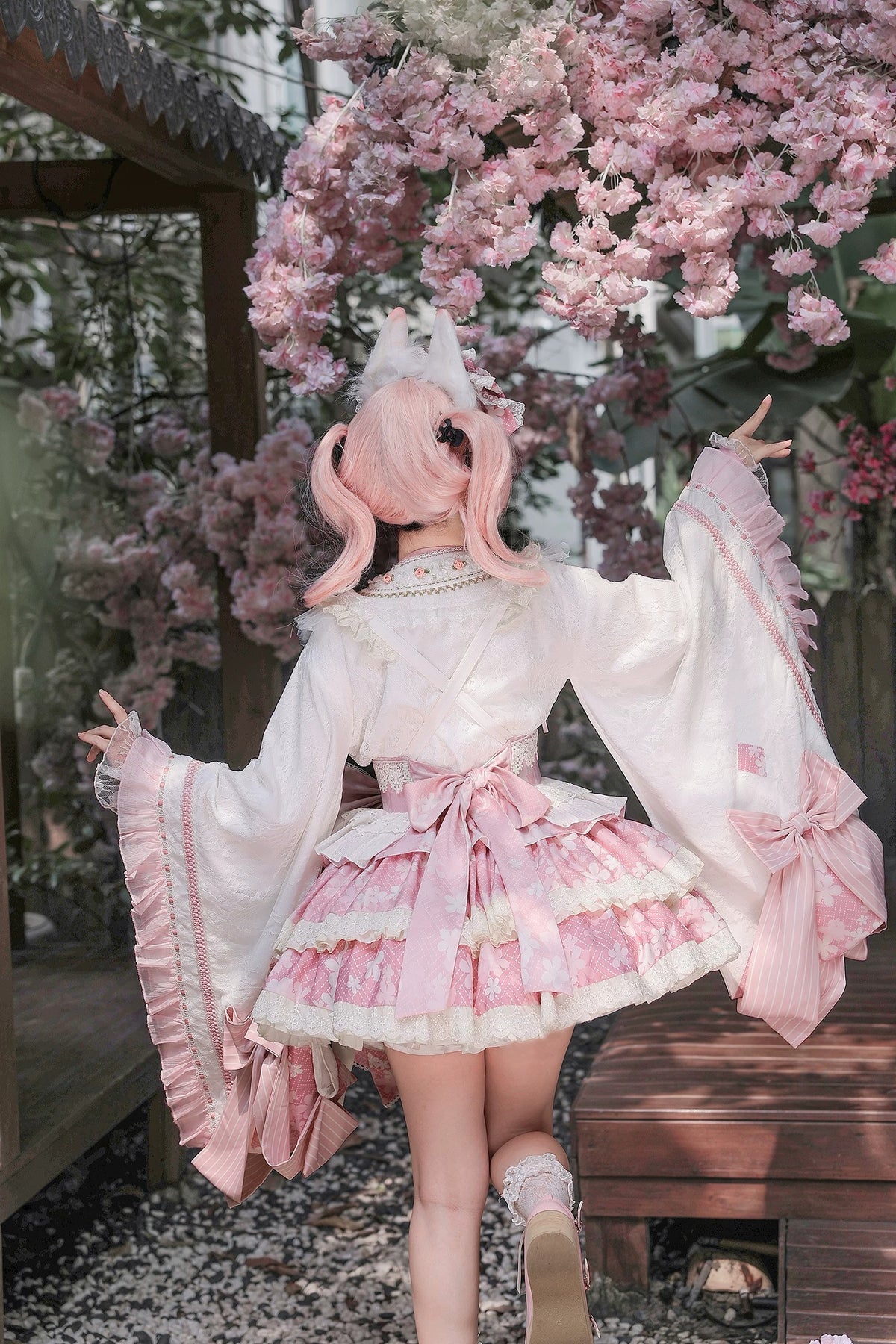 【受注予約~11/5】狐の嫁入り -SAKURA 2026 ver.- セットアップ【Felinae Cookie】