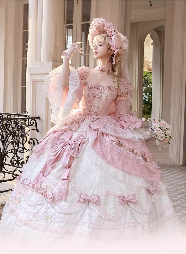 【受注予約~3/19】DreamRococo フルセット(ロング丈)【Dream Lolita】
