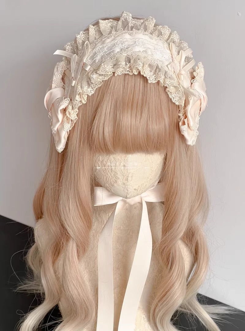 トリプルリボン ヘッドドレス【妹抖手作工作屋】