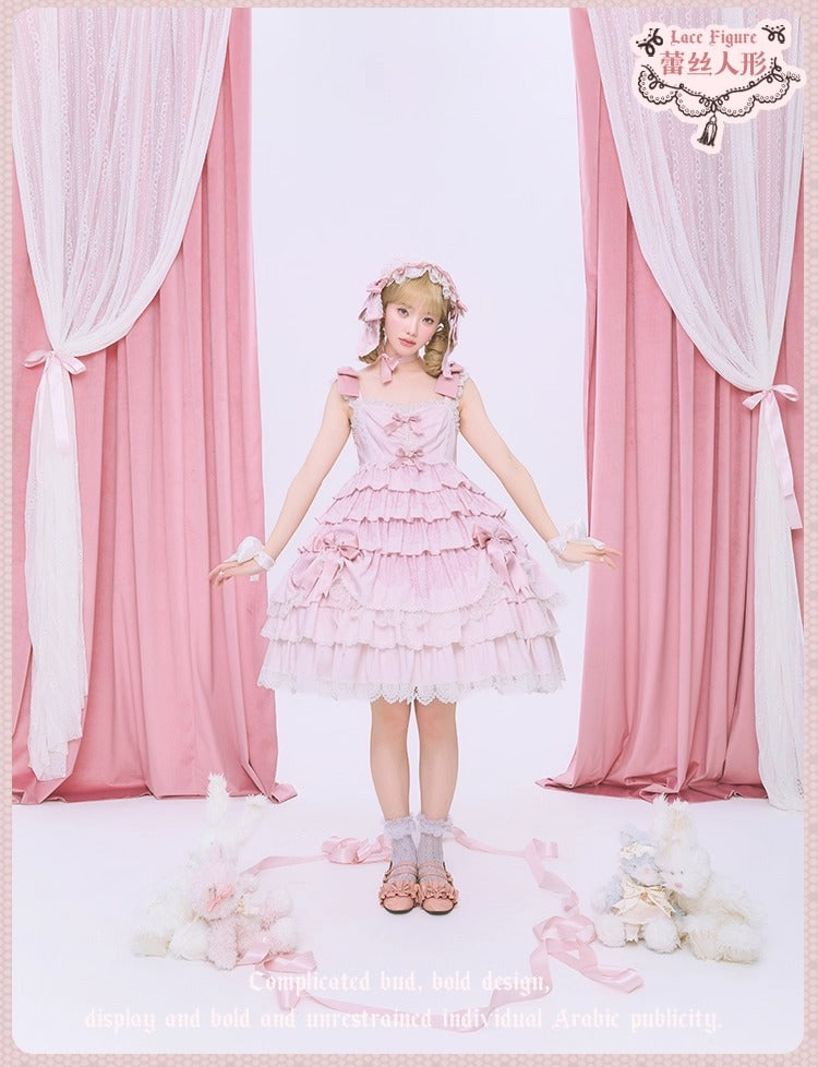 【受注予約~12/23】Race Doll ジャンパースカート(タイプ2)【花与珍珠匣】