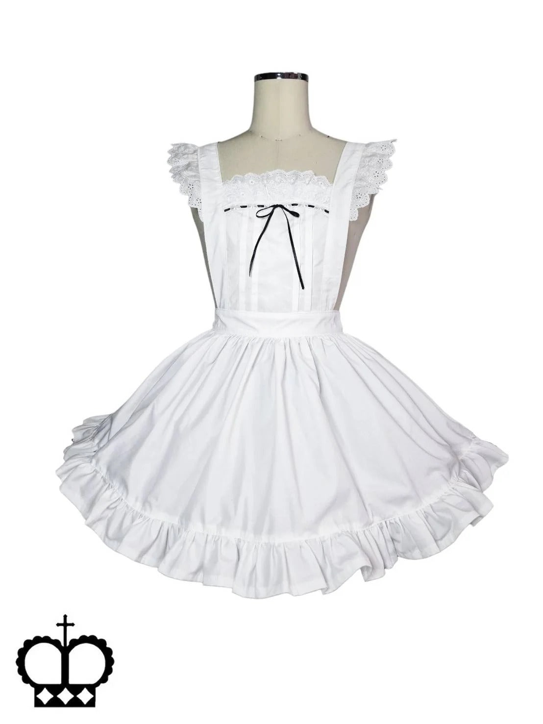 Lady Cotton Lace Apron【Rose Noire】