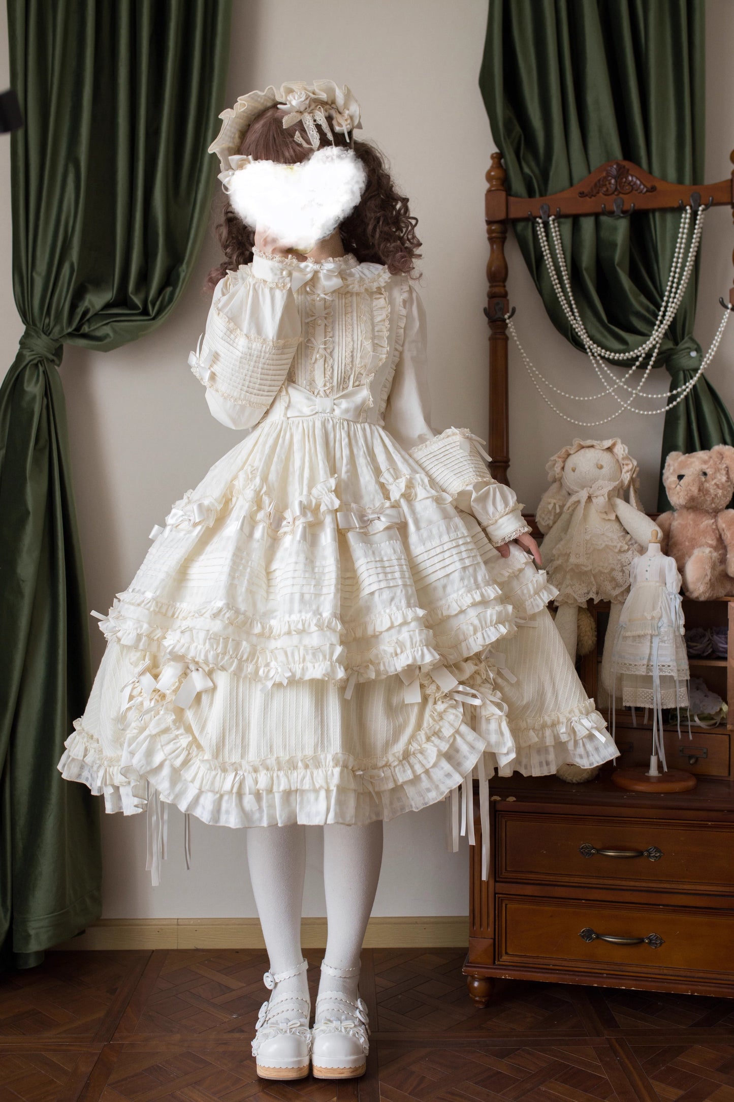 BeiBei オーバースカート【BearsDinner】